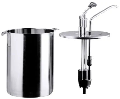 Dispenser rund 10 l mit Behälter ohne Griffe - CPGASTRO