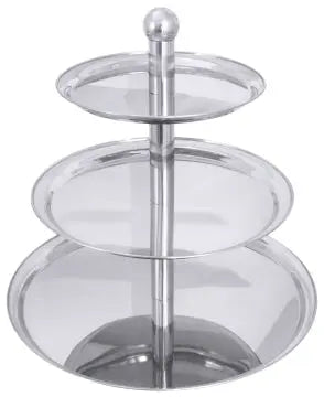 Edelstahl Etagere dreistufig - CPGASTRO