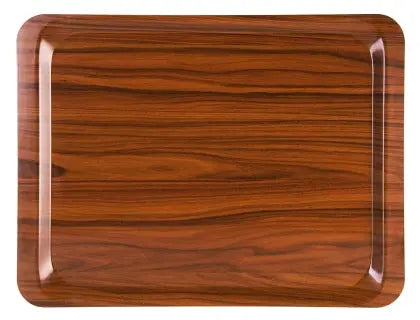 Serviertablett 52 x 39 cm Dekor: Nussbaum Contacto - CPGASTRO
