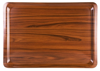 Serviertablett 61 x 43 cm Dekor: Nussbaum Contacto - CPGASTRO