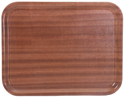 Kantinen-Tablett, 46 x 35 cm Farbe: Mahagoni, rutschfest Contacto - CPGASTRO