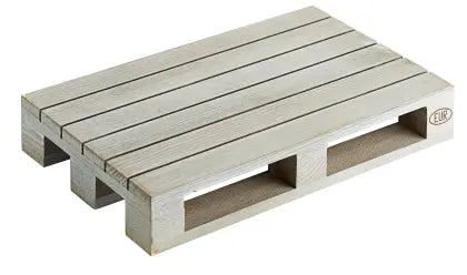 Holzpalette 20 x 13 cm grau - CPGASTRO
