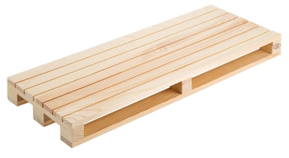 Holzpalette 40 x 15 cm, natur Contacto - CPGASTRO