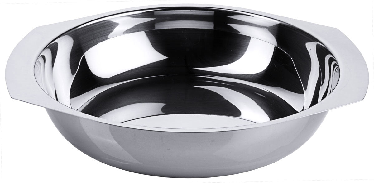 Contacto Edelstahl Beilageschüssel flach 1,4 l