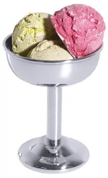 Edelstahl Eiskelch hoch 8 cm - CPGASTRO