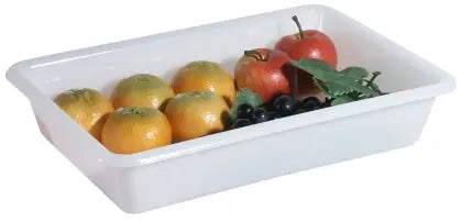 Schale rechteckig 2-8 Liter 30 bis 48,5cm weißem Polyethylen - CPGASTRO