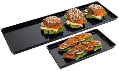 Auslageplatte, schwarz 35 cm Contacto - CPGASTRO