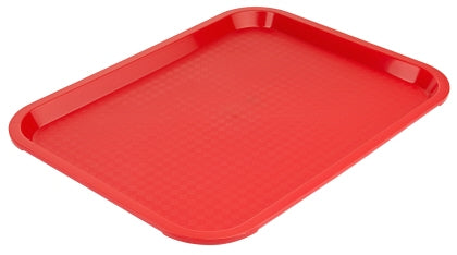 Fast Food Tablett 35 cm rot Polypropylen rot, 35 x 27 cm Contacto - CPGASTRO