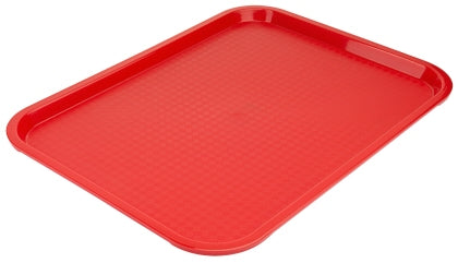Fast Food Tablett 40 cm rot Polypropylen rot, 40x30cm Contacto - CPGASTRO