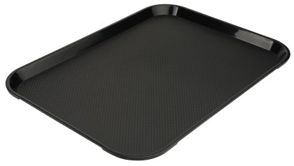 Fast Food Tablett 40cm schwarz Polypropylen schwarz, 40x30cm Contacto - CPGASTRO