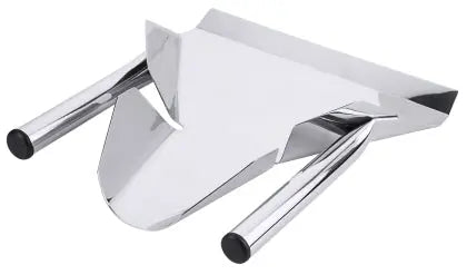 Contacto Edelstahl Pommes frites-Schaufel 23 cm mit zwei Handgriffen CPGastro.de