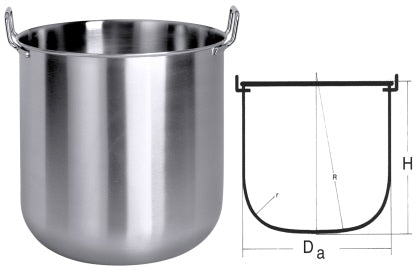 Schlagmaschinenkessel 10 l WALTER Artikel 562101 Contacto - CPGASTRO