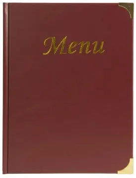 Speisekartenmappe A4 bordeaux Contacto - CPGASTRO