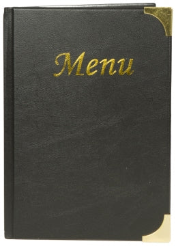 Speisekartenmappe A5 schwarz Contacto - CPGASTRO