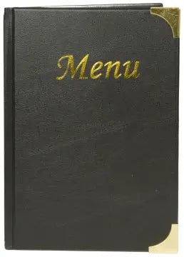 Speisekartenmappe A5 schwarz - CPGASTRO