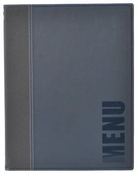 Speisekartenmappe A4, blau Contacto - CPGASTRO