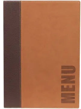 Speisekartenmappe A4, braun Contacto - CPGASTRO