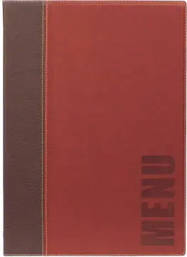 Speisekartenmappe A4 rot - CPGASTRO