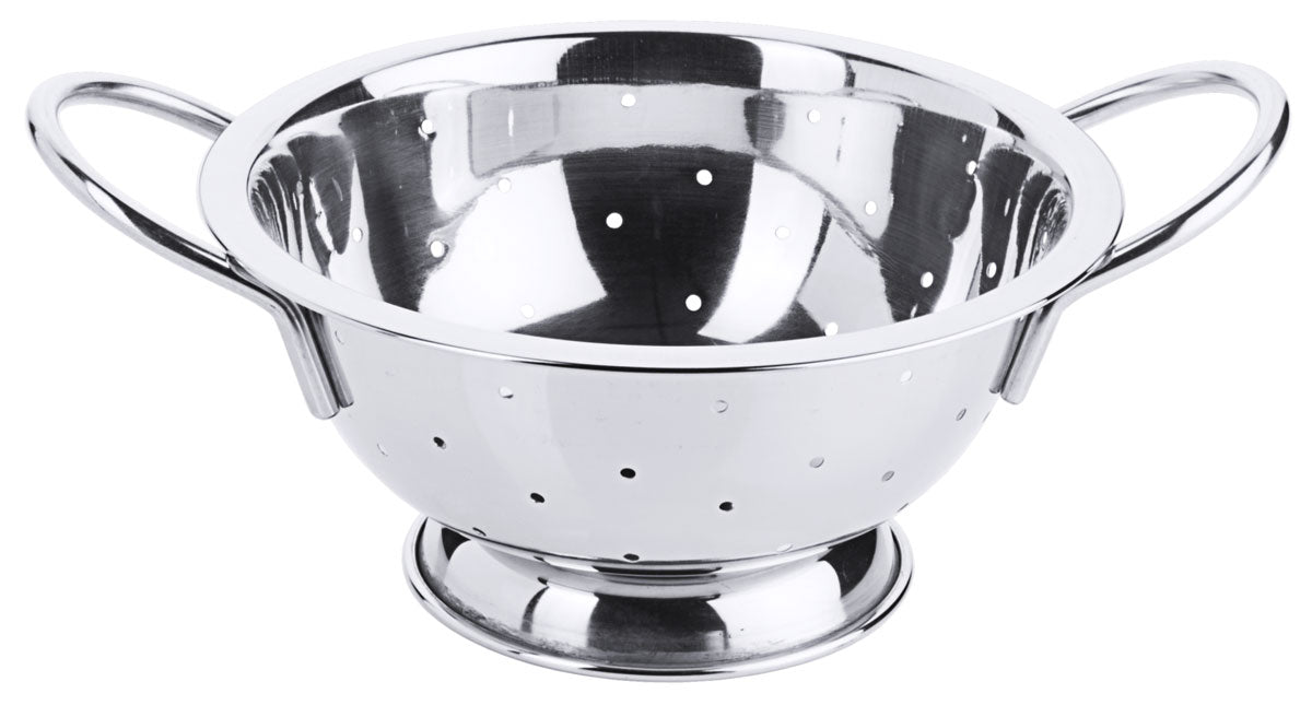 Contacto Edelstahl Seiher flach 21 cm