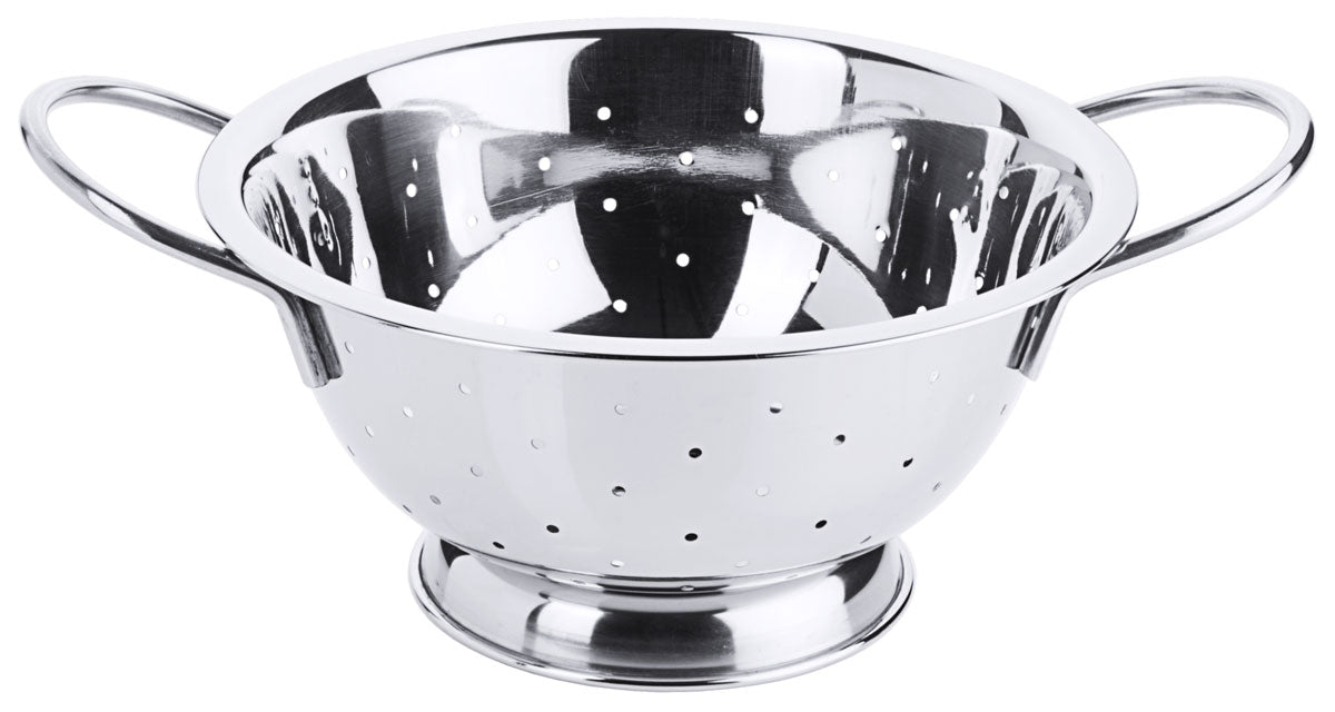 Contacto Edelstahl Seiher flach 25 cm