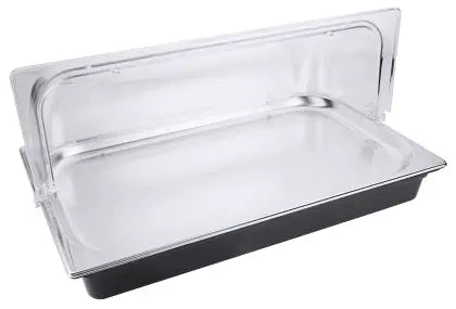 GN 1/1 Kühlsystem, schwarz komplett mit Abdeckhaube Contacto - CPGASTRO