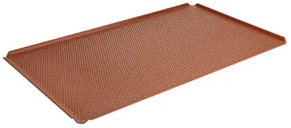 Antihaft-Backblech GN 1/1, rot perforiert, 45°, Silikon Contacto - CPGASTRO