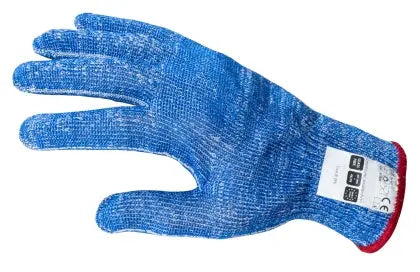 Schnittschutzhandschuh (rot) extra schwer, Größe M, einzeln Contacto - CPGASTRO