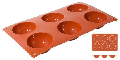 Backmatte Halbkugel 7 cm Contacto - CPGASTRO