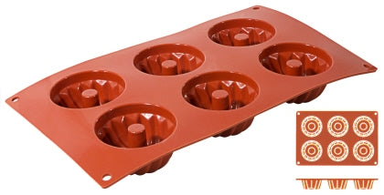 Backmatte Gugelhupf Petit Four Contacto - CPGASTRO