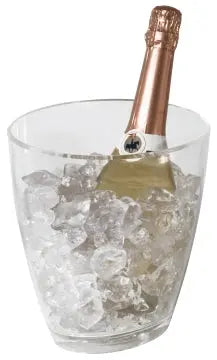 Sektkühler oval klar 22 cm - CPGASTRO