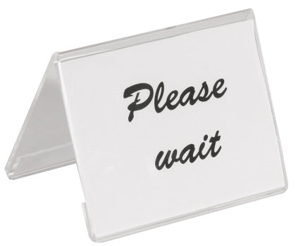 Acryl Aufsteller 10,5 x 8 cm für Karten im Format DIN A7 Contacto - CPGASTRO