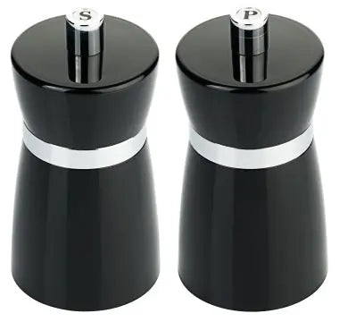 Salz-/Pfeffermühlen-Set schwarz 10 cm - CPGASTRO