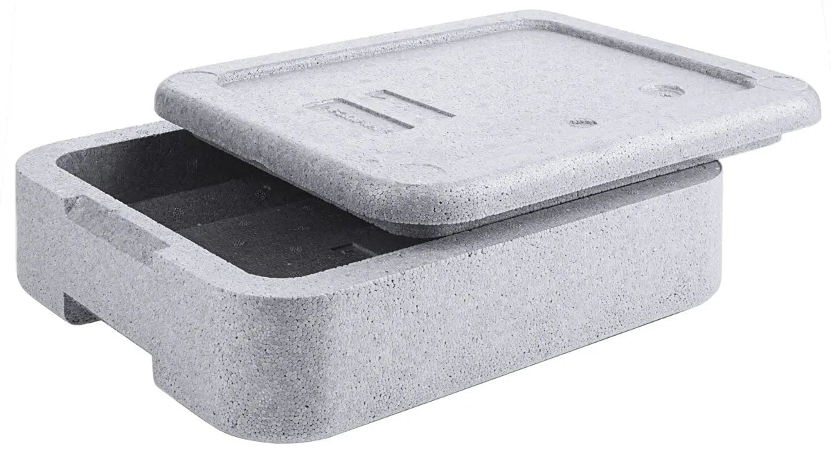 Contacto Menübox EPS für 1 Menü 30 x 24 x 9,5 cm grau