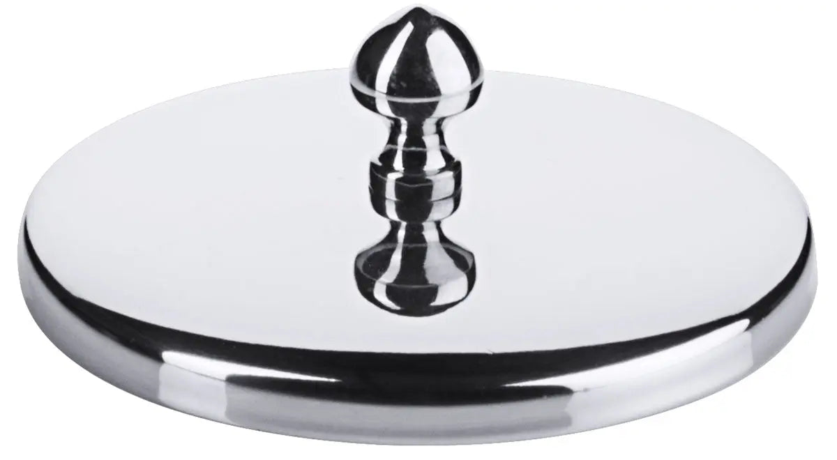 Contacto Edelstahl Knopfdeckel /070