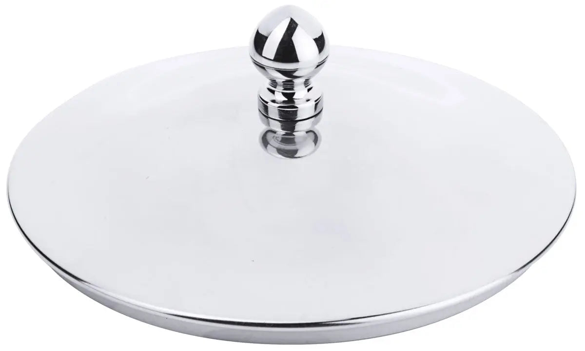 Contacto Edelstahl Knopfdeckel /140
