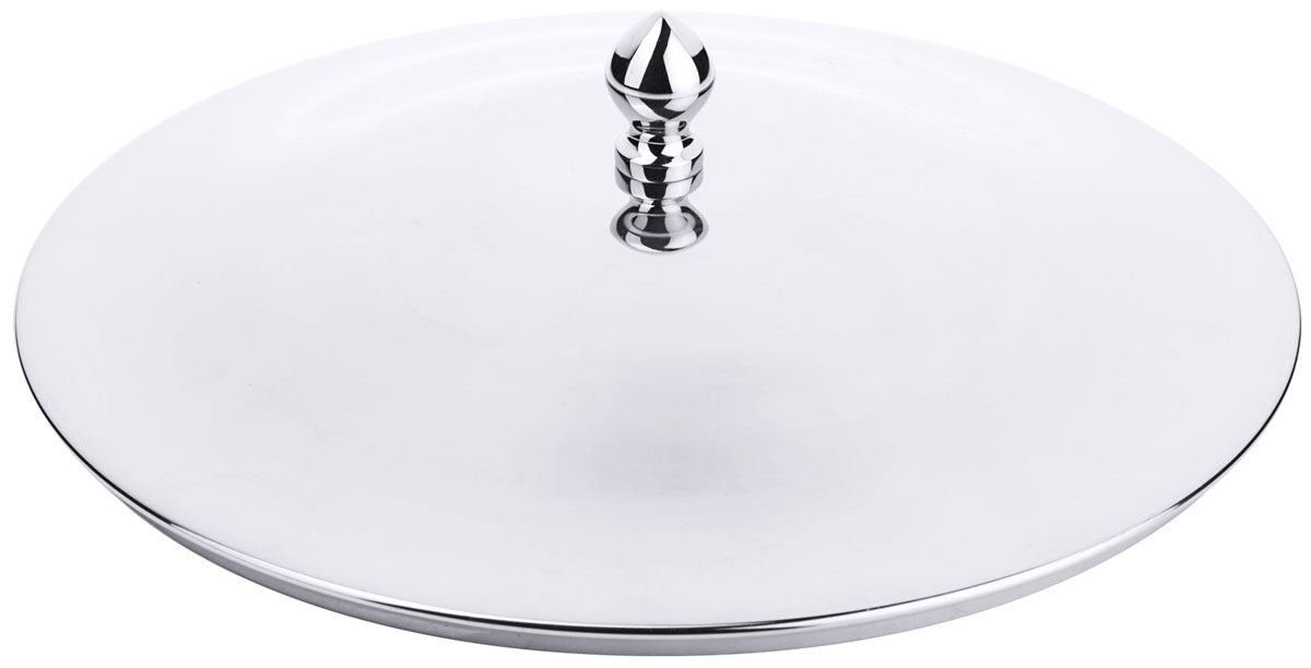 Contacto Edelstahl Knopfdeckel /240