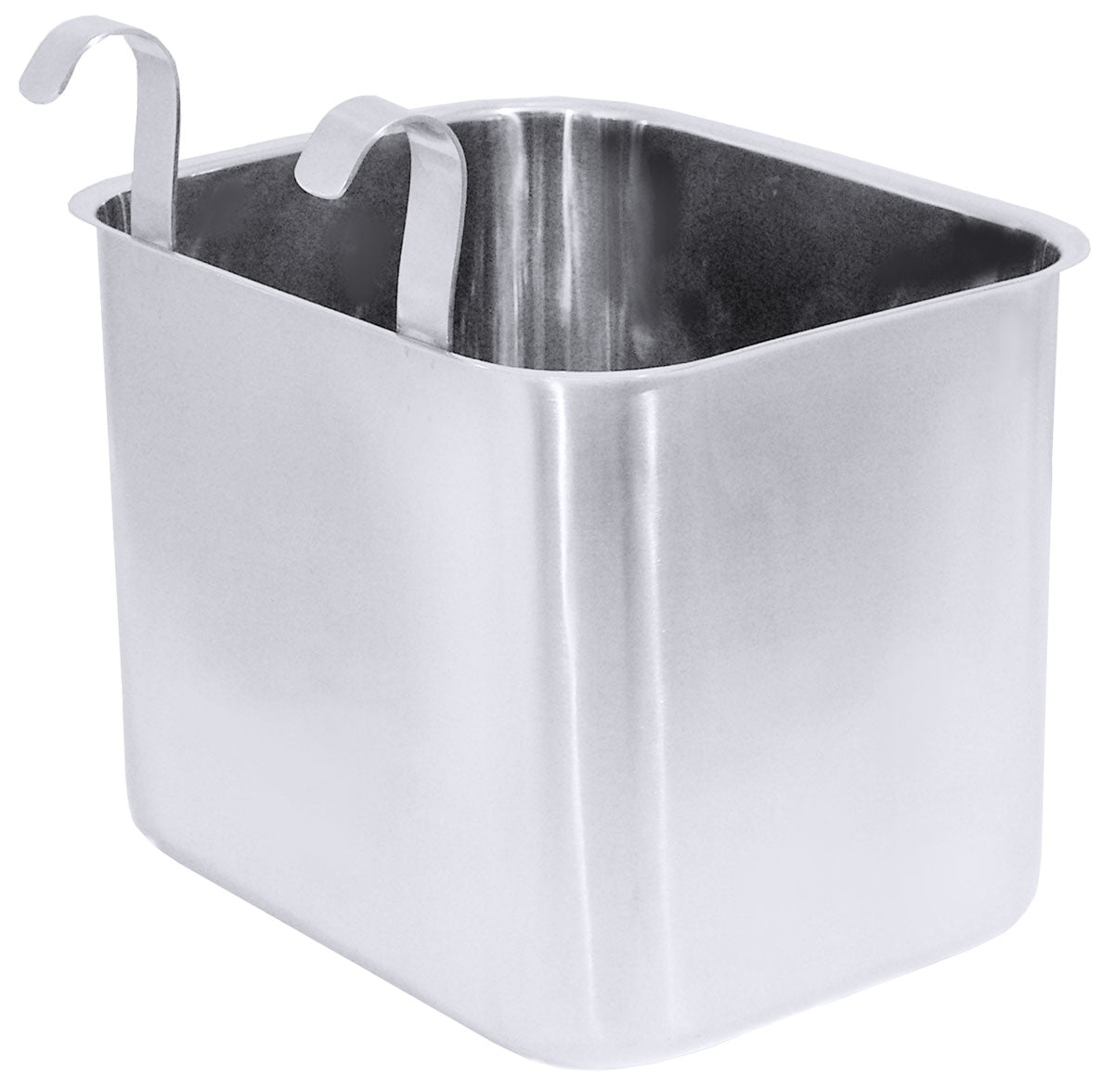 Contacto Edelstahl Abfallbehälter aufhängbar