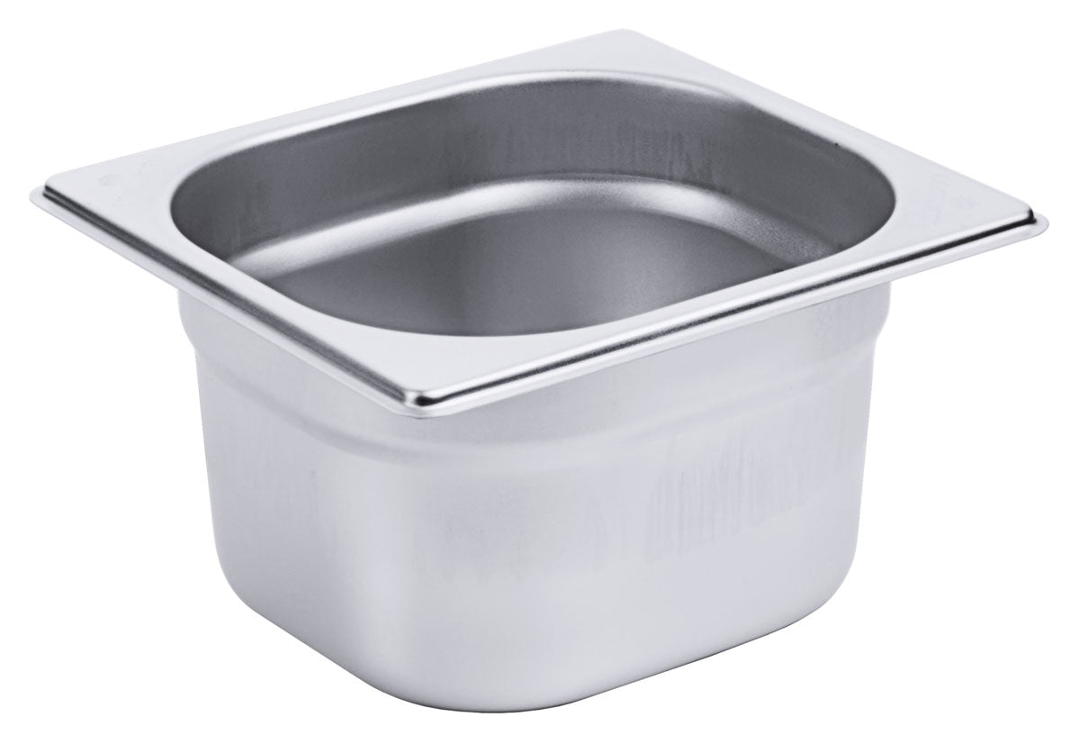 Gastronormbehälter GN-Behälter Edelstahl 0,8mm Stärke alle Größen Contacto - CPGASTRO