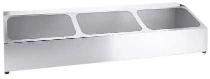 Edelstahl Kasten für GN-Behälter 980 x 250 x H210 mm - CPGASTRO