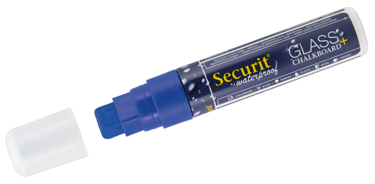 Contacto Kreidemarker 7-15 mm BLAU in wetterfester Ausführung