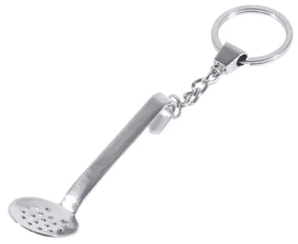 Schlüsselanhänger Schaumlöffel mit Kette und Ring Contacto - CPGASTRO