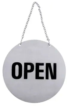 Türklinkenschild OPEN/CLOSED mit Kette - CPGASTRO
