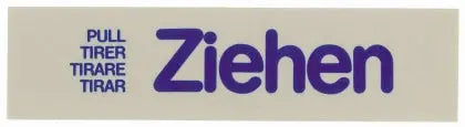 Wortschild ZIEHEN Contacto - CPGASTRO