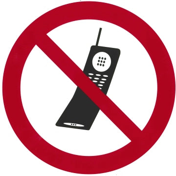 Handyverbot 10 cm Contacto - CPGASTRO