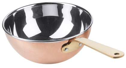 Contacto Wok 14 cm aus Kupfer/Edelstahl CPGastro.de