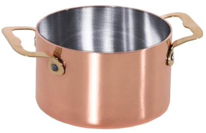 Contacto Cocotte 9 cm aus Kupfer/Edelstahl CPGastro.de