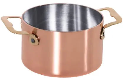Contacto Cocotte 9 cm aus Kupfer/Edelstahl CPGastro.de