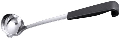 Contacto Edelstahl Saucenlöffel 0,03 l, 28 cm Serie BUFFET NOIR CPGastro.de