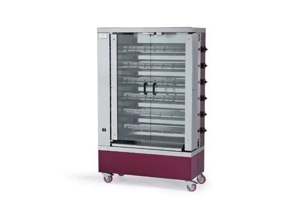 GGF G-6S Gas-Hähnchengrill – Professioneller Edelstahl Grillofen für Gastronomie Grillhähnchen GGF - CPGASTRO