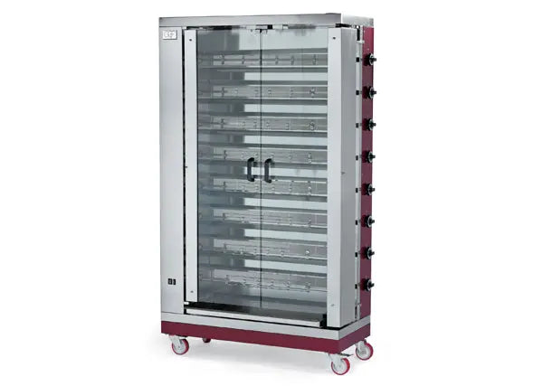 GGF G-8S Gas-Hähnchengrill – Professioneller Edelstahl Grillofen für Gastronomie Grillhähnchen GGF - CPGASTRO
